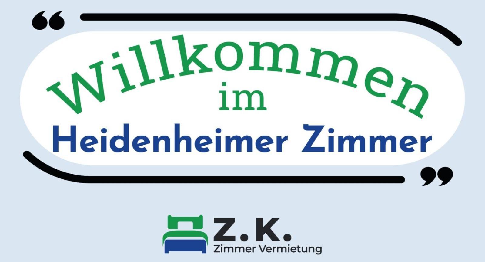 Heidenheimer Zimmer Exterior foto
